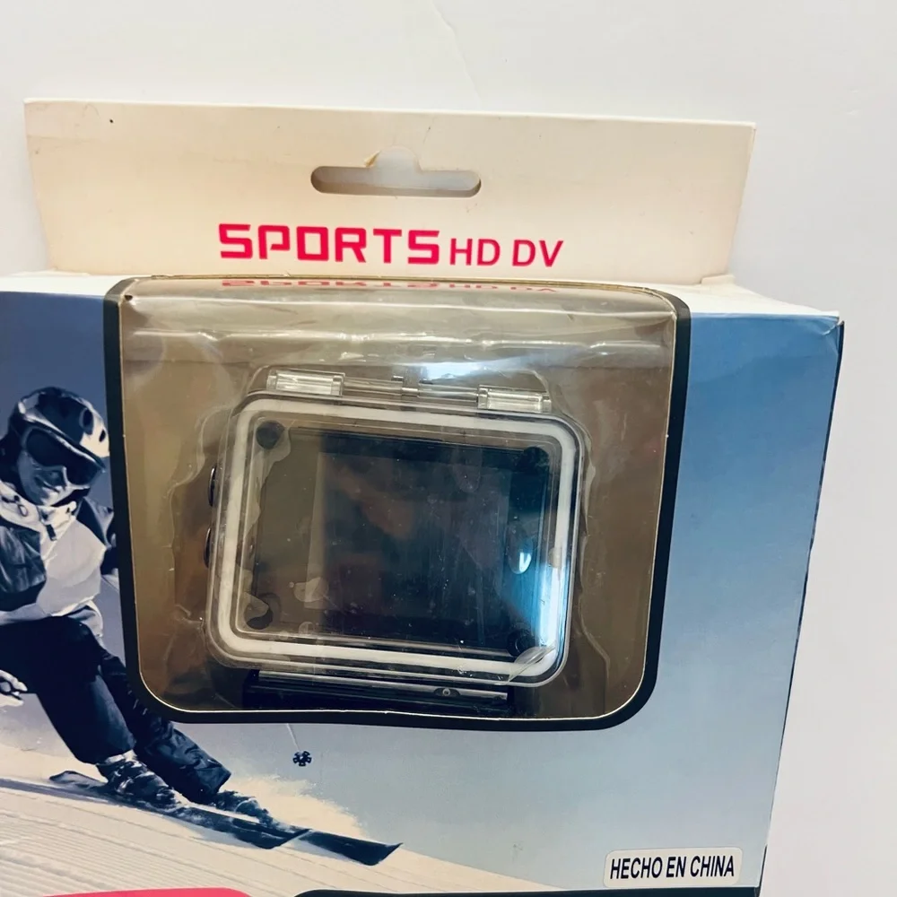 New Sports Full HD DV multipurpose 1080P H. 264 Waterproof Camera - Black camcor